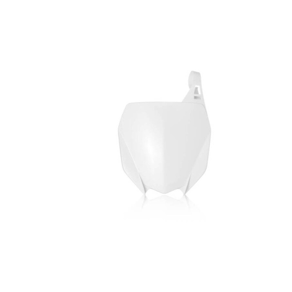 Front Number Plate ACERBIS - white