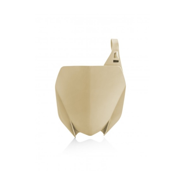 Front Number Plate ACERBIS - sand