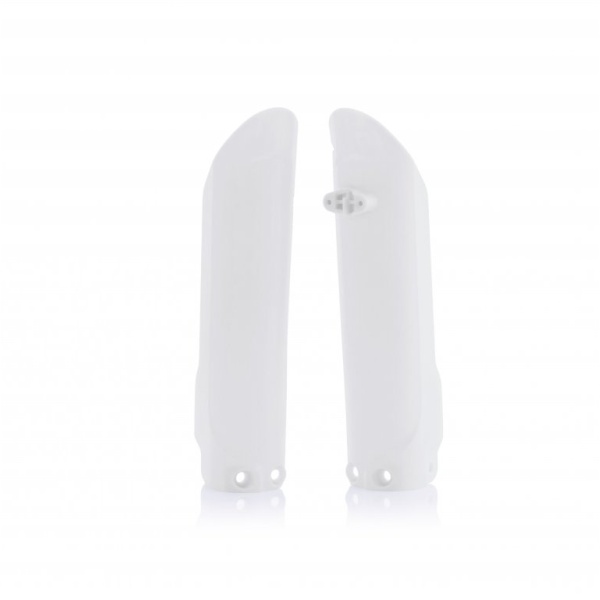 Lower Fork Covers ACERBIS - white
