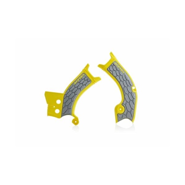 X-GRIP Frame protector ACERBIS - yellow/grey