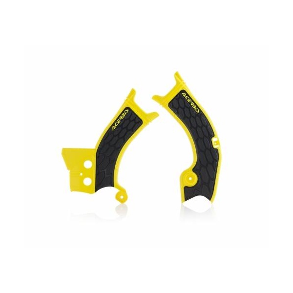 X-GRIP Frame protector ACERBIS - yellow/black