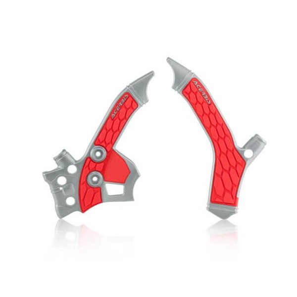 Chránič rámu ACERBIS X-GRIP - šedý/červený