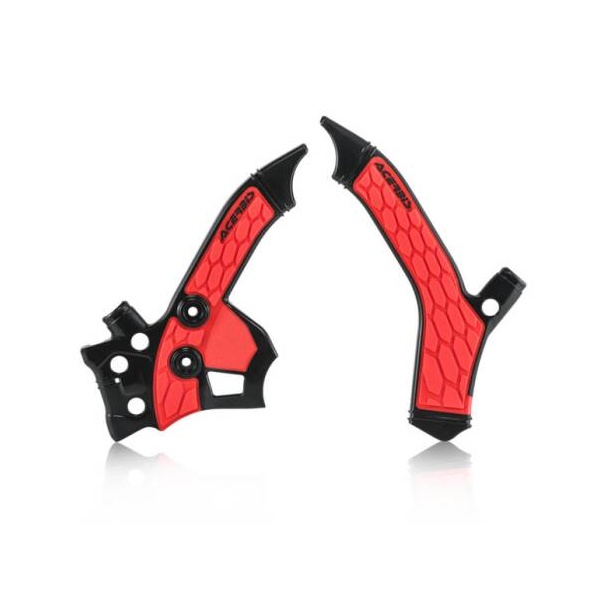 Chránič rámu ACERBIS X-GRIP - čierny/červený