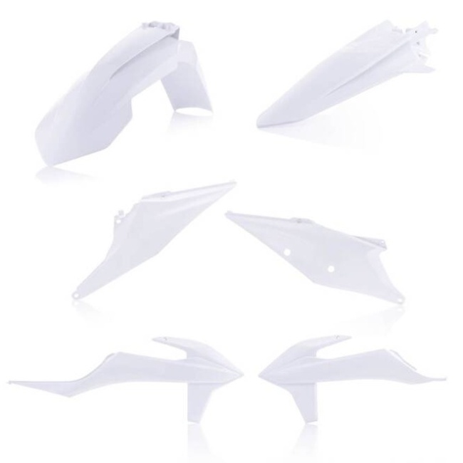 Plastic Kit ACERBIS - white