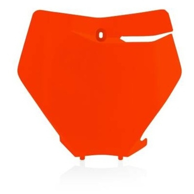 Front Number Plate ACERBIS - orange