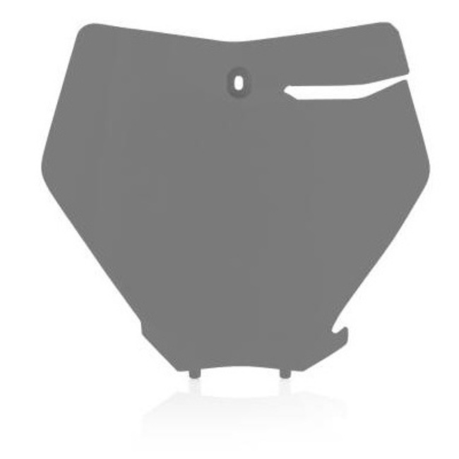 Front Number Plate ACERBIS - grey