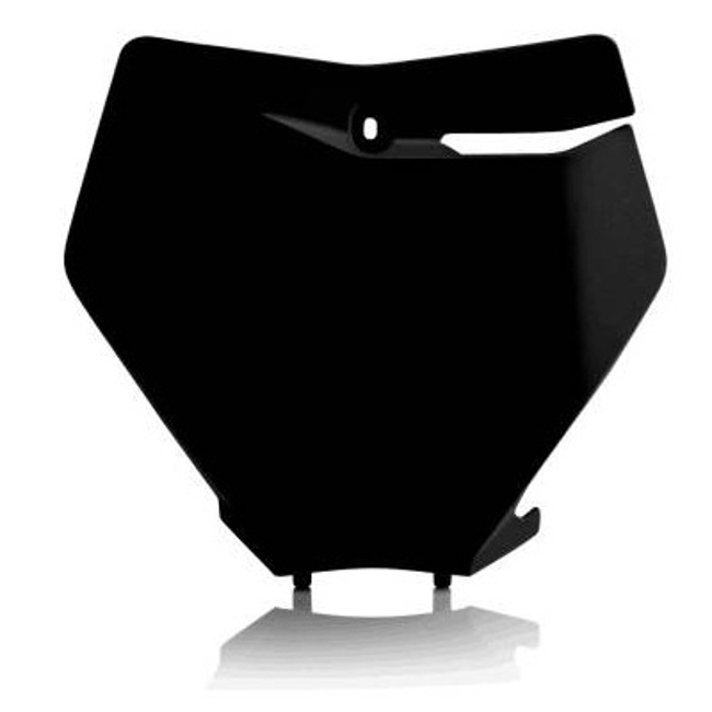 Front Number Plate ACERBIS - black