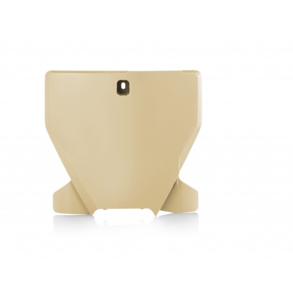 Front Number Plate ACERBIS - sand