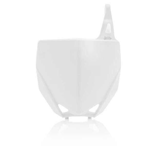 Front Number Plate ACERBIS - white