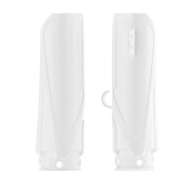 Lower Fork Covers ACERBIS - white