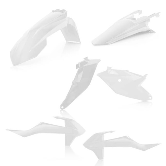 Plastic Kit ACERBIS - white