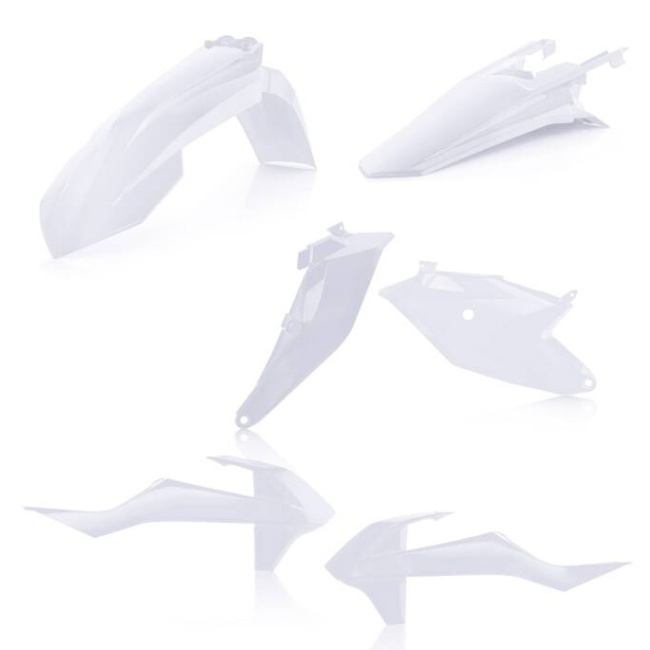 Plastic Kit ACERBIS - white