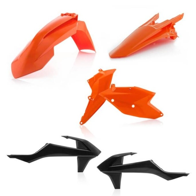 Plastic Kit ACERBIS - orange/black