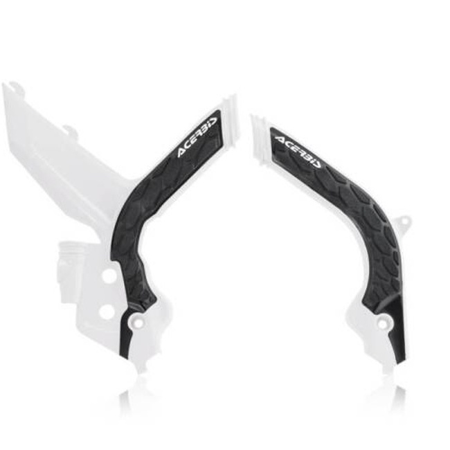 X-GRIP Frame protector ACERBIS - white/black