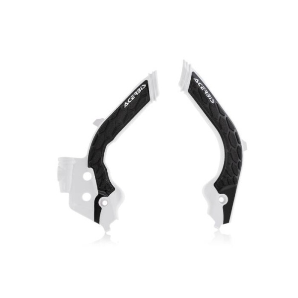 X-GRIP Frame protector ACERBIS - white/black