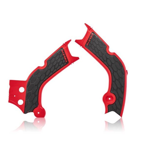 Chránič rámu ACERBIS X-GRIP - červený/čierny