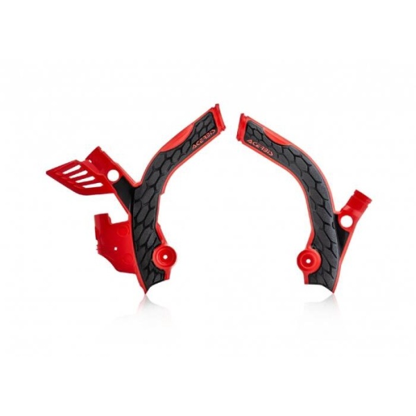 X-GRIP Frame protector ACERBIS - red/black
