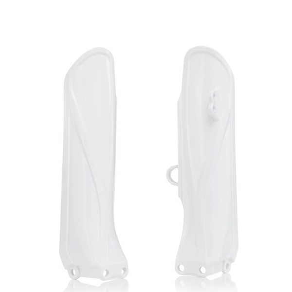 Lower Fork Covers ACERBIS - white