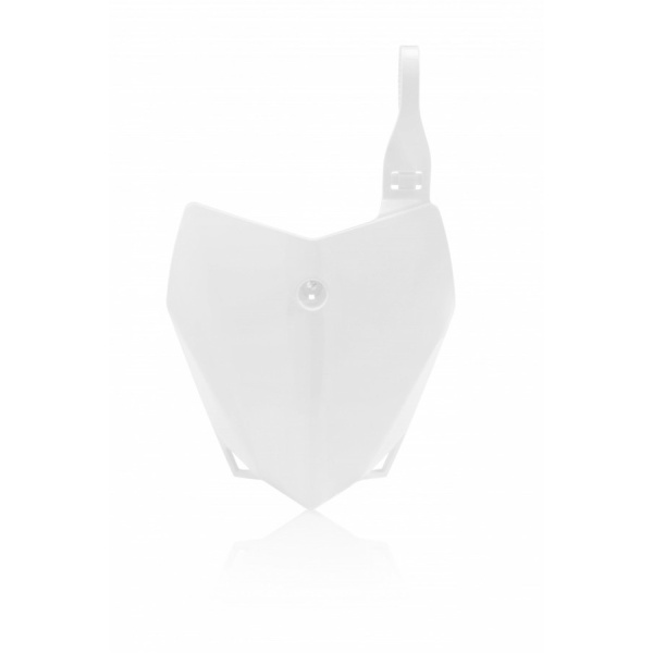 Front Number Plate ACERBIS - white