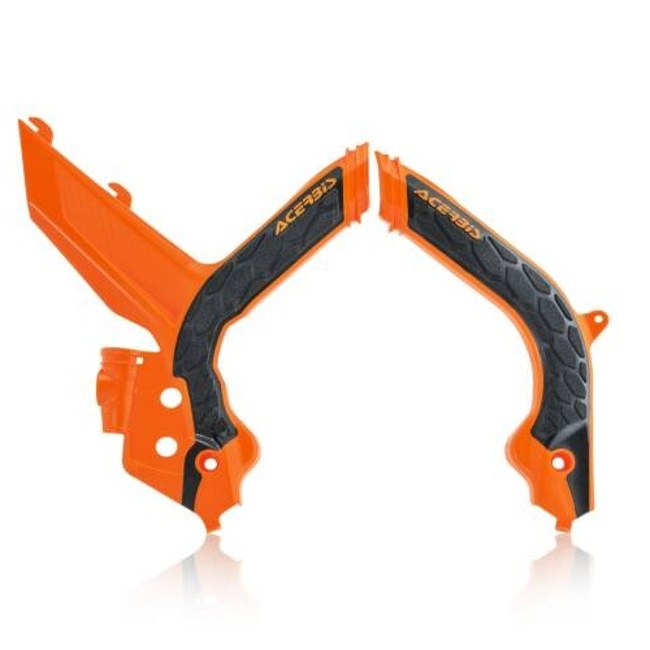 X-GRIP FRAME PROTECTOR - orange/black