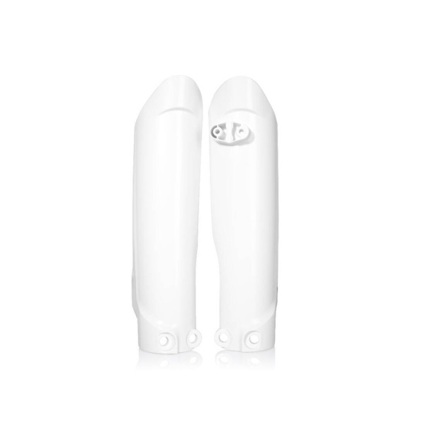 Lower Fork Covers ACERBIS - white