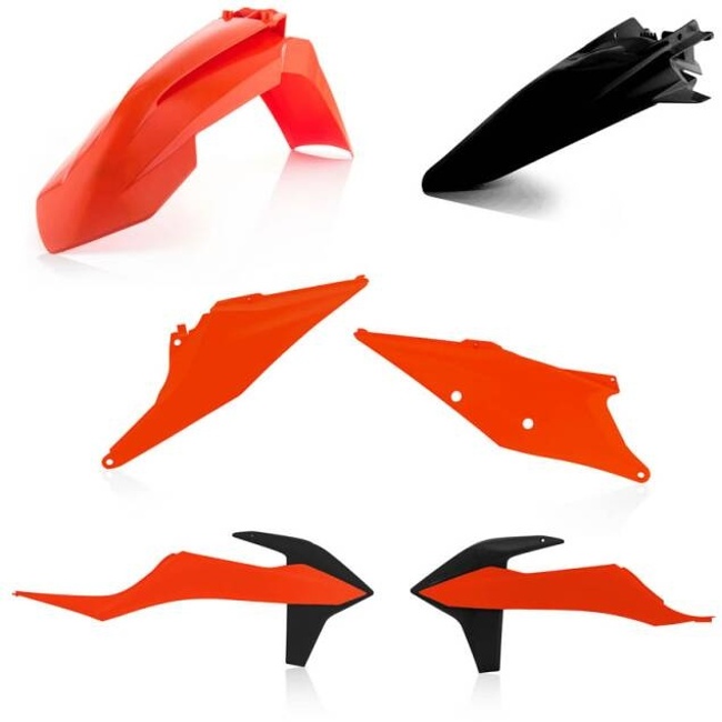 Plastic Kit ACERBIS - orange/black