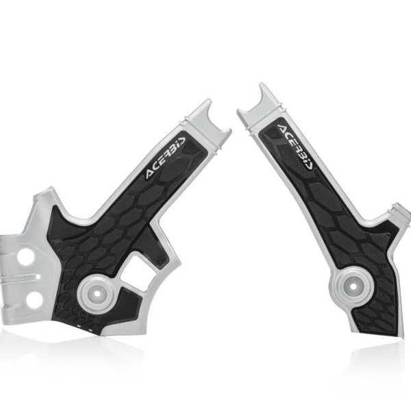 X-GRIP Frame protector ACERBIS - silver/black