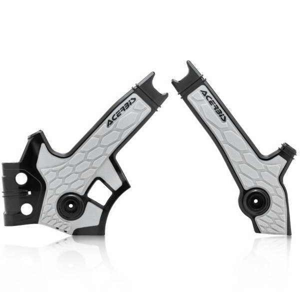 X-GRIP Frame protector ACERBIS - black/silver