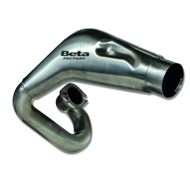 Exhaust tube, EVO 2T 125CC