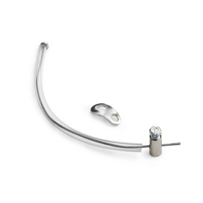 Rear brake safety wire