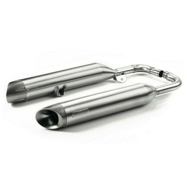 Sada tlmičov výfuku TRIUMPH, VANCE & HINES, leštené