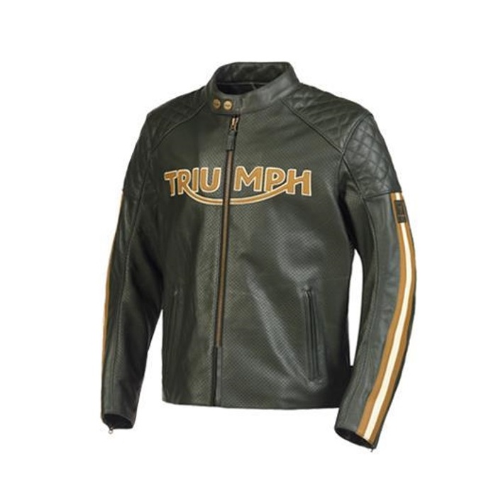 Triumph Braddan Air Race Jacket Racing Green