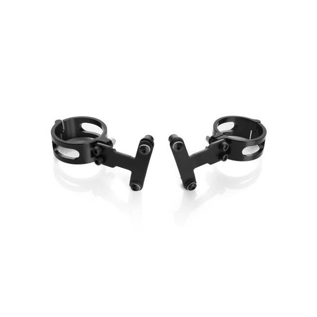 Headlight fairing mounting kit RIZOMA (for fork Ø 49 mm)