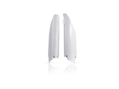 Lower Fork Covers ACERBIS - white