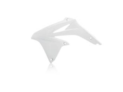 Radiator Scoops ACERBIS - white