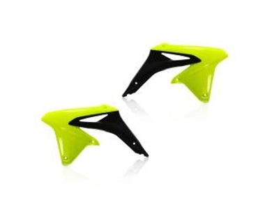 Radiator Scoops ACERBIS - yellow/black
