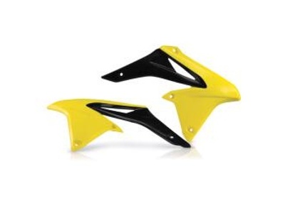 Radiator Scoops ACERBIS - yellow/black
