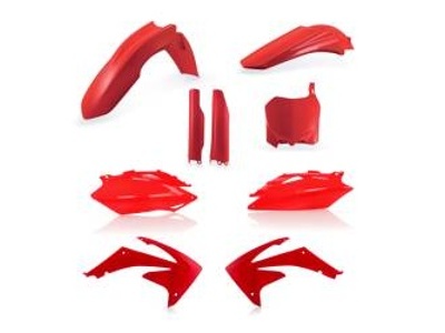 Full Plastic kit ACERBIS - red
