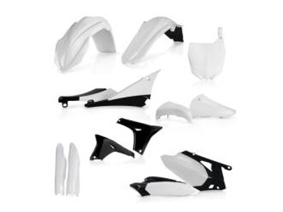 Full Plastic kit ACERBIS - white/black