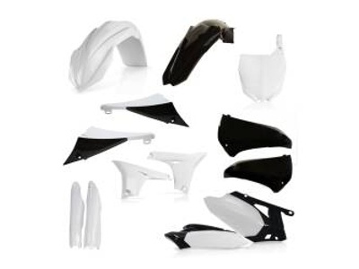 Full Plastic kit ACERBIS - white/black