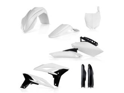 Full Plastic kit ACERBIS - white/black