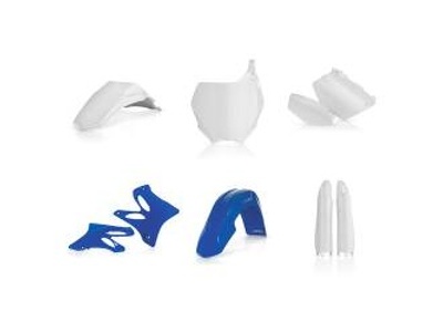 Full Plastic kit ACERBIS - white/blue