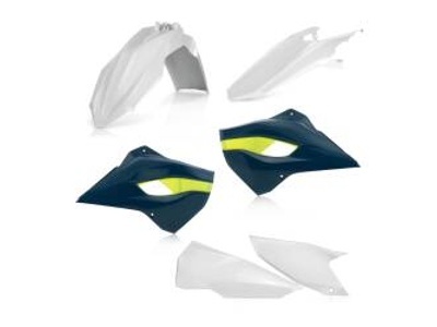 Plastic kit ACERBIS - white/black