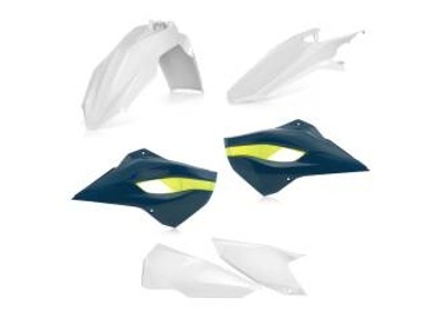 Plastic kit ACERBIS - white/black