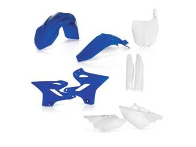 Full Plastic kit ACERBIS - white/blue