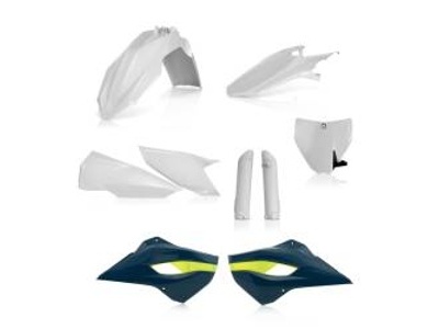 Full Plastic kit ACERBIS - white/black