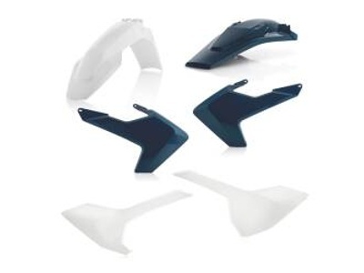 Plastic kit ACERBIS - white/black