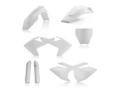 Full Plastic kit ACERBIS - white