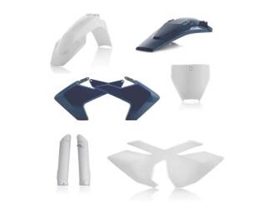 Full Plastic kit ACERBIS - white/black