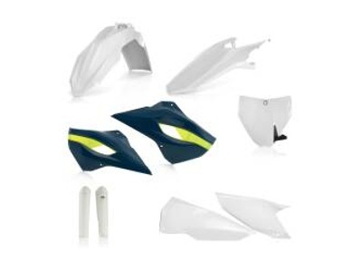Full Plastic kit ACERBIS - white/black